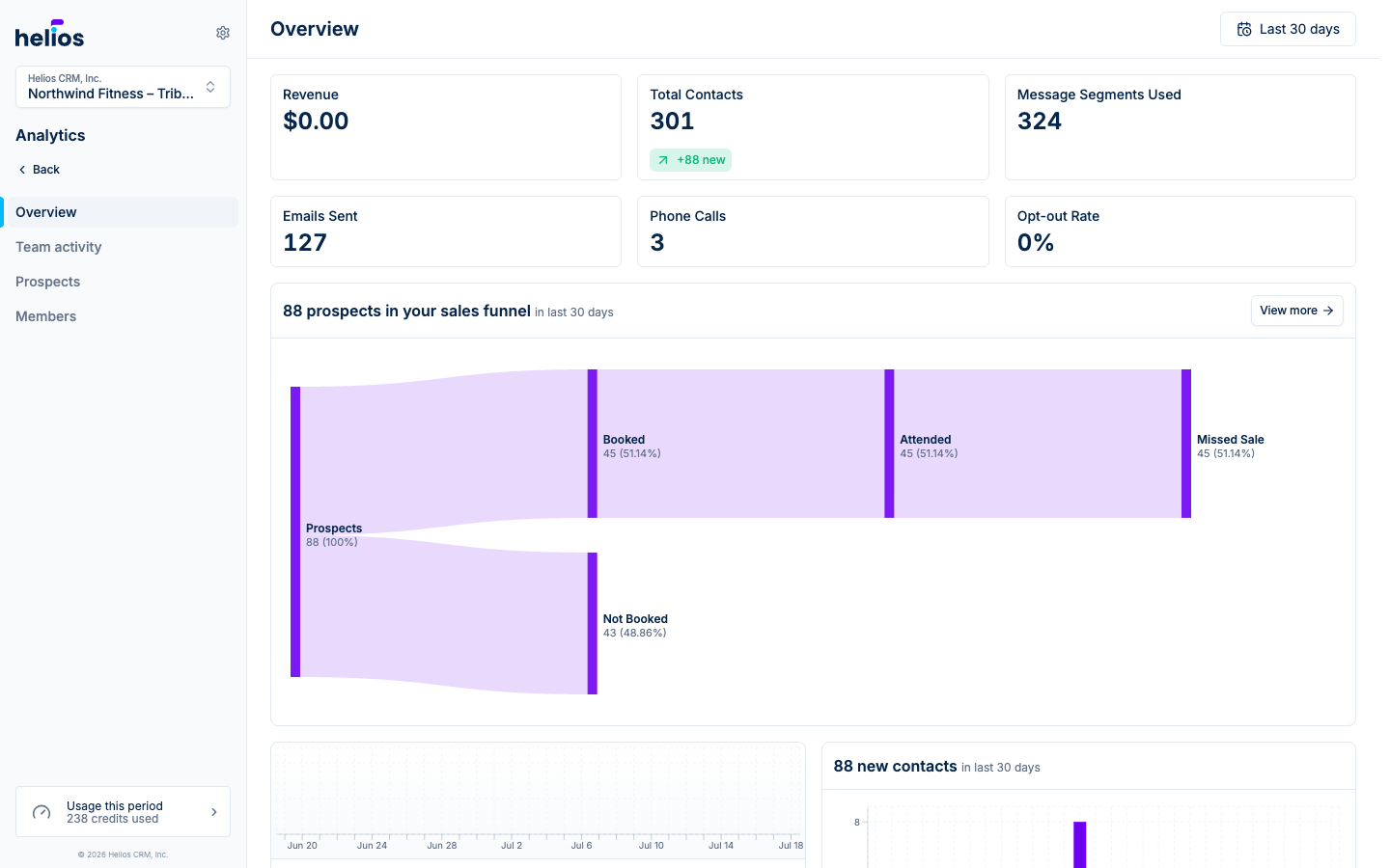 The Overview report